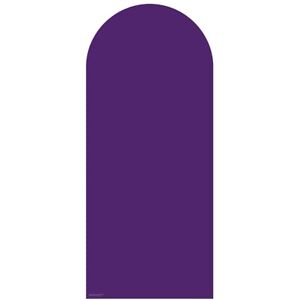 STAR CUTOUTS XQ014 Royal Purple Sailboard Cardboard Cut Out Height 185cm Width 80cm STAR CUTOUTS XQ014 Royal Purple Sailboard Cardboard Cut Out Height 185cm Width 80cm