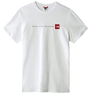 The North Face Men's Never Stop Exploring T-Shirts, TNF White, XS The North Face Men's Never Stop Exploring T-Shirts, TNF White, XS