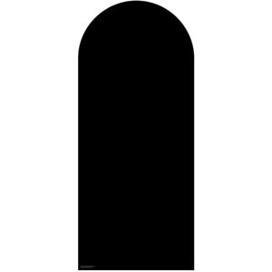 STAR CUTOUTS XQ011 Black Sailboard Cardboard Cut Out Height 185cm Width 80cm STAR CUTOUTS XQ011 Black Sailboard Cardboard Cut Out Height 185cm Width 80cm