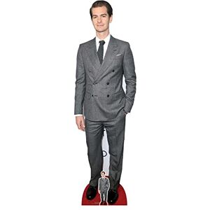 STAR CUTOUTS CS957 Andrew Garfield Grey Suit Lifesize Cardboard Cutout With Free Mini: Perfect for Fans, Events, and Collectors STAR CUTOUTS CS957 Andrew Garfield Grey Suit Lifesize Cardboard Cutout With Free Mini: Perfect for Fans, Events, and Collectors