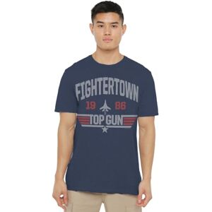 Top Gun The Fightertown Unisex T Shirt, Navy, XX-Large Top Gun The Fightertown Unisex T Shirt, Navy, XX-Large