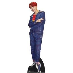 STAR CUTOUTS CS752 Lifesize Cardboard Free Desktop Cutout of Jung Ho-Seok, J-Hope Red Hair Bangtan Boys, Solid, Multicolour STAR CUTOUTS CS752 Lifesize Cardboard Free Desktop Cutout of Jung Ho-Seok, J-Hope Red Hair Bangtan Boys, Solid, Multicolour