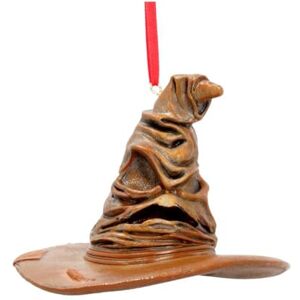 Nemesis Now Officially Licensed Harry Potter Sorting Hat Hanging Ornament, Brown, 9cm Nemesis Now Officially Licensed Harry Potter Sorting Hat Hanging Ornament, Brown, 9cm
