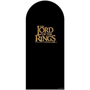 STAR CUTOUTS SC4561 Lord of the Rings Golden Logo Backdrop Single Cardboard Cut Out Height 185cm STAR CUTOUTS SC4561 Lord of the Rings Golden Logo Backdrop Single Cardboard Cut Out Height 185cm