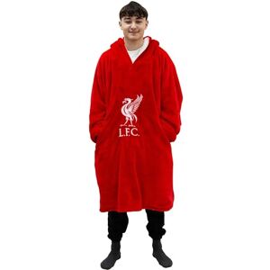 Liverpool F.C. Character World Hugzee Oversized Wearable Hooded Fleece Super Warm and Cosy Premium Sherpa Lined, Liverpool FC Redout Design Perfect For Teens, Women and Men, One Size Suggested Height 110cm+ Liverpool F.C. Character World Hugzee Oversized Wearable Hooded Fleece Super Warm and Cosy Premium Sherpa Lined, Liverpool FC Redout Design Perfect For Teens, Women and Men, One Size Suggested Height 110cm+
