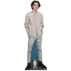 STAR CUTOUTS CS827 Timothee Hal Chalamet Lifesize Cardboard Cutout/Standee/Standup Height 179cm Width 58cm, Solid, Multicolour, Regular STAR CUTOUTS CS827 Timothee Hal Chalamet Lifesize Cardboard Cutout/Standee/Standup Height 179cm Width 58cm, Solid, Multicolour, Regular