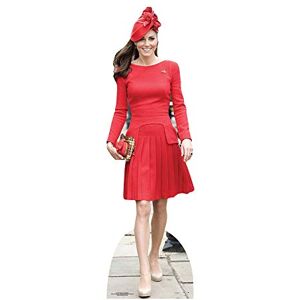 STAR CUTOUTS SC2010 Duchess Catherine Kate Middleton Cardboard Cutout Great for Fans, Parties and Collectors Height 189cm STAR CUTOUTS SC2010 Duchess Catherine Kate Middleton Cardboard Cutout Great for Fans, Parties and Collectors Height 189cm