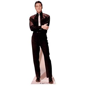 STAR CUTOUTS SC228 Elvis Presley Black & White Lifesize Cardboard Cutout STAR CUTOUTS SC228 Elvis Presley Black & White Lifesize Cardboard Cutout