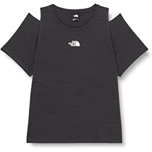 The North Face Women's Ao Plus T-Shirt, Asphalt Grey-TNF Black, XL The North Face Women's Ao Plus T-Shirt, Asphalt Grey-TNF Black, XL