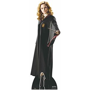 STAR CUTOUTS From the Official Harry Potter Books Lifesize Cardboard Cutout of Hermione Granger (Emma Watson) Hogwarts School of Witchcraft and Wizardry Uniform 163 cm Tall STAR CUTOUTS From the Official Harry Potter Books Lifesize Cardboard Cutout of Hermione Granger (Emma Watson) Hogwarts School of Witchcraft and Wizardry Uniform 163 cm Tall