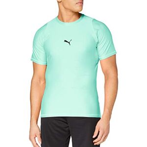 Puma Exo-Adapt Short Sleeve T-Shirt for Men, Blue, S Puma Exo-Adapt Short Sleeve T-Shirt for Men, Blue, S