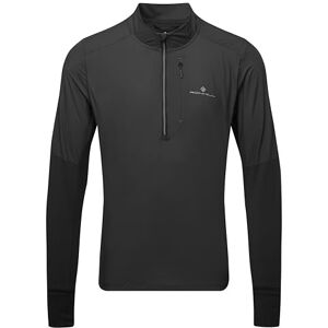 Ronhill Tech Wind-Block Half Zip Long Sleeve T-Shirt XL Black Ronhill Tech Wind-Block Half Zip Long Sleeve T-Shirt XL Black