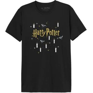 Harry Potter Men's Mehapomts411 T-Shirt, Black, XS Harry Potter Men's Mehapomts411 T-Shirt, Black, XS