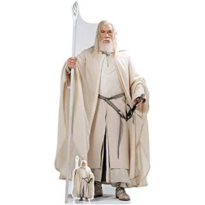 STAR CUTOUTS Gandalf the White The Lord of the Rings Lifesize Cardboard Cutout With Mini STAR CUTOUTS Gandalf the White The Lord of the Rings Lifesize Cardboard Cutout With Mini