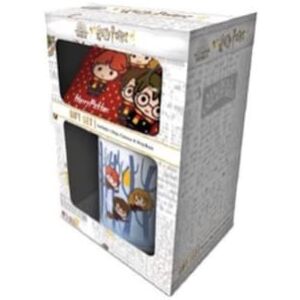 Pyramid Harry Potter Mug, Coaster and Keyring Set in Presentation Gift Box (Chibi Design) 11oz Ceramic Mug Official Merchandise Pyramid Harry Potter Mug, Coaster and Keyring Set in Presentation Gift Box (Chibi Design) 11oz Ceramic Mug Official Merchandise