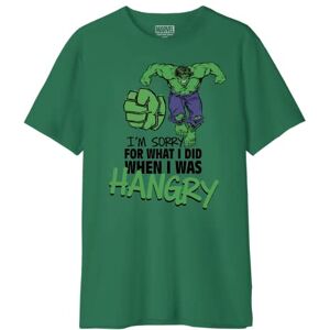 Marvel Men's Memarcots276 T-Shirt, Green, S Marvel Men's Memarcots276 T-Shirt, Green, S