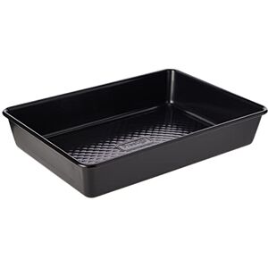 Prestige Steel Oven Tray - 9 x 13-inch, Black, Carbon Steel Prestige Steel Oven Tray - 9 x 13-inch, Black, Carbon Steel