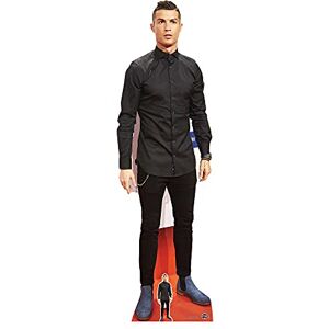 STAR CUTOUTS CS649 Cristiano Ronaldo Lifesize Cardboard Cutout 181 cm – Football Superstar Standee for Events, Parties & Fan Displays STAR CUTOUTS CS649 Cristiano Ronaldo Lifesize Cardboard Cutout 181 cm – Football Superstar Standee for Events, Parties & Fan Displays