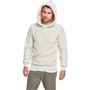 Urban Classics Men's Sherpa Hoodie Hooded Sweatshirt, Off-White, M Urban Classics Men's Sherpa Hoodie Hooded Sweatshirt, Off-White, M