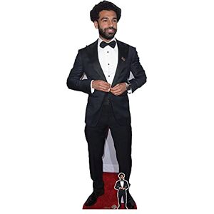 STAR CUTOUTS Ltd CS808 Mohamed Salah Footballer Lifesize Free Mini Cardboard Cutout Height 177cm, Multicolour STAR CUTOUTS Ltd CS808 Mohamed Salah Footballer Lifesize Free Mini Cardboard Cutout Height 177cm, Multicolour