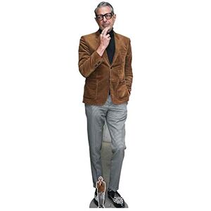 STAR CUTOUTS CS854 Jeff Goldblum (Suede Jacket) Lifesize Cardboard Cutout with Free Mini Cardboard Cutout STAR CUTOUTS CS854 Jeff Goldblum (Suede Jacket) Lifesize Cardboard Cutout with Free Mini Cardboard Cutout