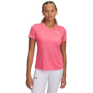 Under Armour Women's Tech Short Sleeve V-Neck Solid, Comfortable Women's T-Shirt with Fast-Drying Material, Breathable Sports T-Shirt for Women Under Armour Women's Tech Short Sleeve V-Neck Solid, Comfortable Women's T-Shirt with Fast-Drying Material, Breathable Sports T-Shirt for Women