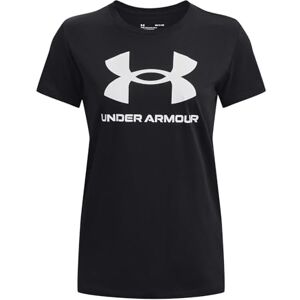 Under Armour Women's UA Logo SS Shirt Black Under Armour Women's UA Logo SS Shirt Black