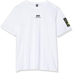Helly Hansen Yu Twin Logo T-Shirt Unisex Adult T-Shirt, Unisex_Adult, T-Shirt, 53391, 002 White, XS Helly Hansen Yu Twin Logo T-Shirt Unisex Adult T-Shirt, Unisex_Adult, T-Shirt, 53391, 002 White, XS