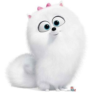 STAR CUTOUTS Ltd SC1374 Gidget Secret Life of Pets Lifesize Cardboard Cutout Fluffy White Dog Height 78cm Width 73cm Perfect for Fans, Collectors, Parties and Events, Multicolour STAR CUTOUTS Ltd SC1374 Gidget Secret Life of Pets Lifesize Cardboard Cutout Fluffy White Dog Height 78cm Width 73cm Perfect for Fans, Collectors, Parties and Events, Multicolour