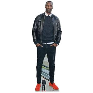 STAR CUTOUTS Ltd CS762 Lifesize Cardboard Free Desktop Cutout of Omar Sy 192cm Tall, Solid, Multi-Colour, Regular STAR CUTOUTS Ltd CS762 Lifesize Cardboard Free Desktop Cutout of Omar Sy 192cm Tall, Solid, Multi-Colour, Regular