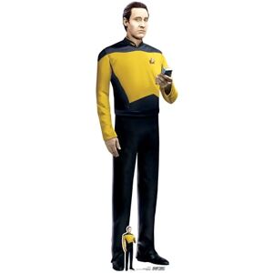 STAR CUTOUTS – SC4679 – Star Trek Data Lifesize Cardboard Cutout 179cm – Brent Spiner – Iconic Star Trek Gift for Fans, Collectors & Events STAR CUTOUTS – SC4679 – Star Trek Data Lifesize Cardboard Cutout 179cm – Brent Spiner – Iconic Star Trek Gift for Fans, Collectors & Events