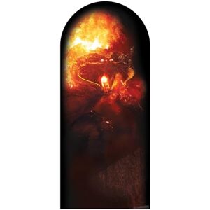 STAR CUTOUTS SC4556 Lord of The Rings Balrog Backdrop Single Cardboard Cut Out Height 185cm STAR CUTOUTS SC4556 Lord of The Rings Balrog Backdrop Single Cardboard Cut Out Height 185cm
