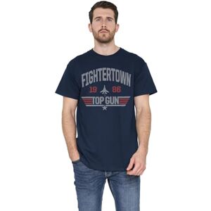 Top Gun The Fightertown Unisex Adult T Shirt, Navy, XXXXX-Large Top Gun The Fightertown Unisex Adult T Shirt, Navy, XXXXX-Large
