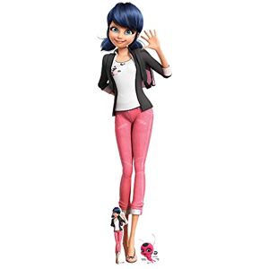 STAR CUTOUTS SC4044 Marinette Dupain-Cheng Miraculous Tales of Ladybug & Cat Noir Anime Lifesize Cardboard Cutout With Free Mini Kwami STAR CUTOUTS SC4044 Marinette Dupain-Cheng Miraculous Tales of Ladybug & Cat Noir Anime Lifesize Cardboard Cutout With Free Mini Kwami