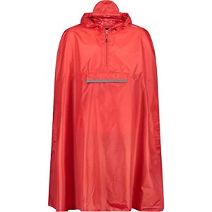 CMP Unisex Cape Rain Fix Hood, Ferrari, XS CMP Unisex Cape Rain Fix Hood, Ferrari, XS