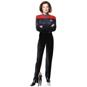 STAR CUTOUTS SC4822 Captain Kathryn Janeway (Kate Mulgrew) Star Trek 169cm Lifesize Cardboard Cutout – Display for Fans & Collectors STAR CUTOUTS SC4822 Captain Kathryn Janeway (Kate Mulgrew) Star Trek 169cm Lifesize Cardboard Cutout – Display for Fans & Collectors