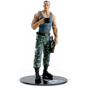 BANDAI McFarlane Toys, Disney Avatar, 4-inch Miles Quaritch Avatar Movie Action Figure With 22 Moving Parts, Disney Toys Collectible Figure With Collectors Stand, Ages 12+ BANDAI McFarlane Toys, Disney Avatar, 4-inch Miles Quaritch Avatar Movie Action Figure With 22 Moving Parts, Disney Toys Collectible Figure With Collectors Stand, Ages 12+