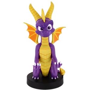 Cableguys Spyro Controller Holder & Phone Stand Gaming Accessories for Room and Desk Setup, Holder Compatible with Xbox, PlayStation & Most Standard Game Controllers Cableguys Spyro Controller Holder & Phone Stand Gaming Accessories for Room and Desk Setup, Holder Compatible with Xbox, PlayStation & Most Standard Game Controllers