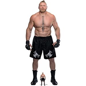 STAR CUTOUTS SC4101 Brock Lesnar WWE Lifesize Cardboard Cutout With Table Top Stand Perfect for WWE Fans and Collectors, Ideal for WWE Party Themes STAR CUTOUTS SC4101 Brock Lesnar WWE Lifesize Cardboard Cutout With Table Top Stand Perfect for WWE Fans and Collectors, Ideal for WWE Party Themes