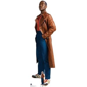 STAR CUTOUTS SC4508 Ncuti Gatwa The Fifteenth Doctor Lifesize Doctor Who Cardboard Cutout Ideal for Doctor Who Fans, Parties, Collectors and Events STAR CUTOUTS SC4508 Ncuti Gatwa The Fifteenth Doctor Lifesize Doctor Who Cardboard Cutout Ideal for Doctor Who Fans, Parties, Collectors and Events