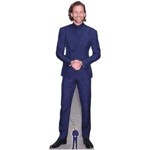 STAR CUTOUTS CS1160 Tom Hiddleston Blue Suit Cardboard Cutout with Mini STAR CUTOUTS CS1160 Tom Hiddleston Blue Suit Cardboard Cutout with Mini