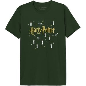 Harry Potter Men's Mehapomts411 T-Shirt, Green, XS Harry Potter Men's Mehapomts411 T-Shirt, Green, XS