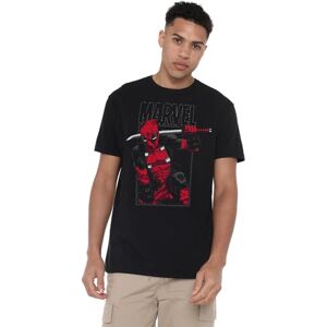 Marvel Black Cotton T-shirt XXL - T-shirt Marvel Black Cotton T-shirt XXL - T-shirt