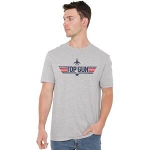 Top Gun Paramount, Logo Grey Unisex T Shirt, Athletic Heather, X-Large Top Gun Paramount, Logo Grey Unisex T Shirt, Athletic Heather, X-Large