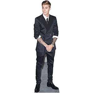 STAR CUTOUTS SC1152 Justin Bieber (Smart Suit and Smile) Life Size Cardboard Cutout With Free Mini Cutout STAR CUTOUTS SC1152 Justin Bieber (Smart Suit and Smile) Life Size Cardboard Cutout With Free Mini Cutout