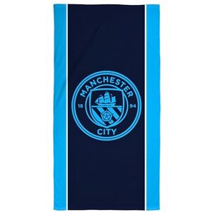 MANCHESTER CITY FC Towel Super Soft Feel, Badge Football Club Design Perfect The Home, Bath, Beach & Swimming Pool One Size 75cm x 150cm 100% Cotton MANCHESTER CITY FC Towel Super Soft Feel, Badge Football Club Design Perfect The Home, Bath, Beach & Swimming Pool One Size 75cm x 150cm 100% Cotton