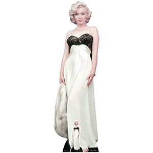 STAR CUTOUTS Life Size Cut Out with Mini Version of Marilyn Monroe, Cardboard, Multi-Colour, 169 x 50 x 169 cm STAR CUTOUTS Life Size Cut Out with Mini Version of Marilyn Monroe, Cardboard, Multi-Colour, 169 x 50 x 169 cm