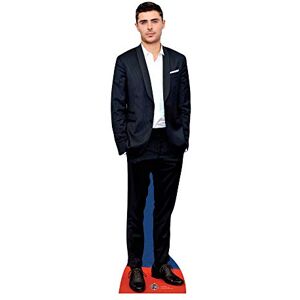 STAR CUTOUTS Zac Efron Cardboard Cutout Perfect for Birthdays, Gifts, Parties & Fans Height 174cm STAR CUTOUTS Zac Efron Cardboard Cutout Perfect for Birthdays, Gifts, Parties & Fans Height 174cm