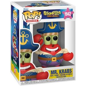 Funko Pop! Movies: The SpongeBob Movie Mr. Krabs Collectable Vinyl Figure Gift Idea Official Merchandise Toys for Kids & Adults Model Figure for Collectors Funko Pop! Movies: The SpongeBob Movie Mr. Krabs Collectable Vinyl Figure Gift Idea Official Merchandise Toys for Kids & Adults Model Figure for Collectors