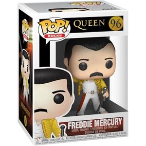 Funko Pop! Rocks: Queen-Freddie Mercury Wembley 1986 Collectable Vinyl Figure Gift Idea Official Merchandise Toys for Kids & Adults Music Fans Model Figure for Collectors and Display Funko Pop! Rocks: Queen-Freddie Mercury Wembley 1986 Collectable Vinyl Figure Gift Idea Official Merchandise Toys for Kids & Adults Music Fans Model Figure for Collectors and Display